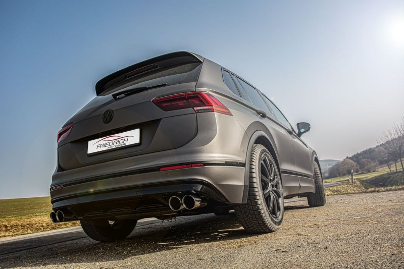 Friedrich Motorsport 76mm Duplex-Sportendschalldämpfer VW Tiguan II 971439ATD-x3-X