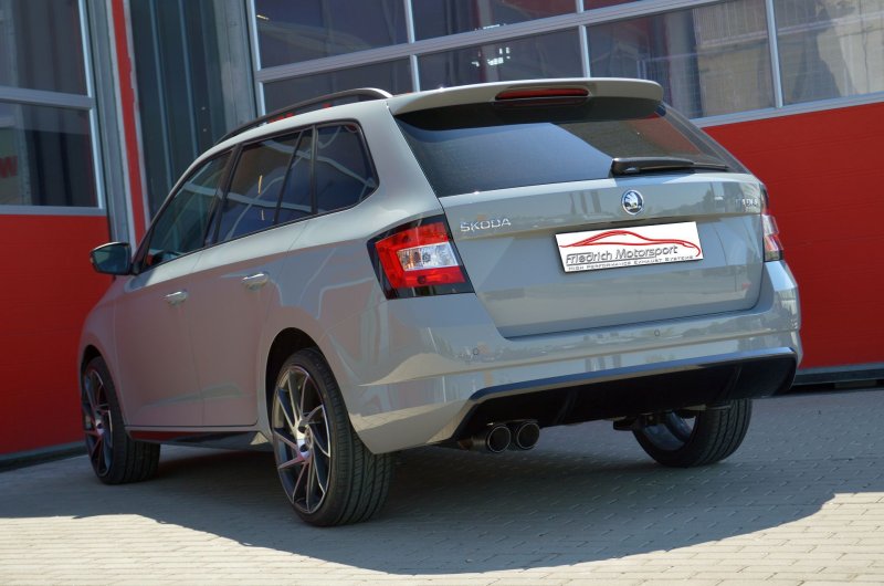 Friedrich Motorsport Sportendschalldämpfer Skoda Fabia III Combi und Combi Monte Carlo (NJ) 972503A-X