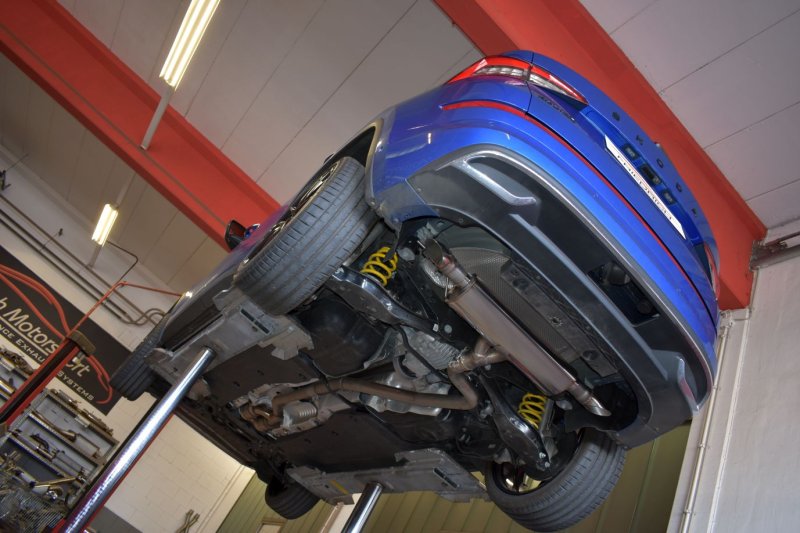 Friedrich Motorsport 76mm Duplex-Sportendschalldämpfer Skoda Kodiaq NS Allrad 972539OTD-X3
