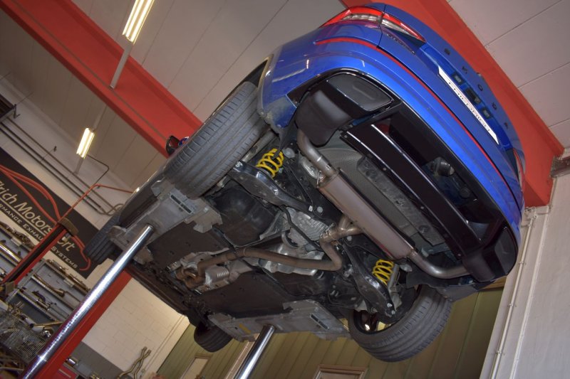 Friedrich Motorsport 76mm Duplex-Sportendschalldämpfer Skoda Kodiaq NS Allrad 972539RLOTD-X3