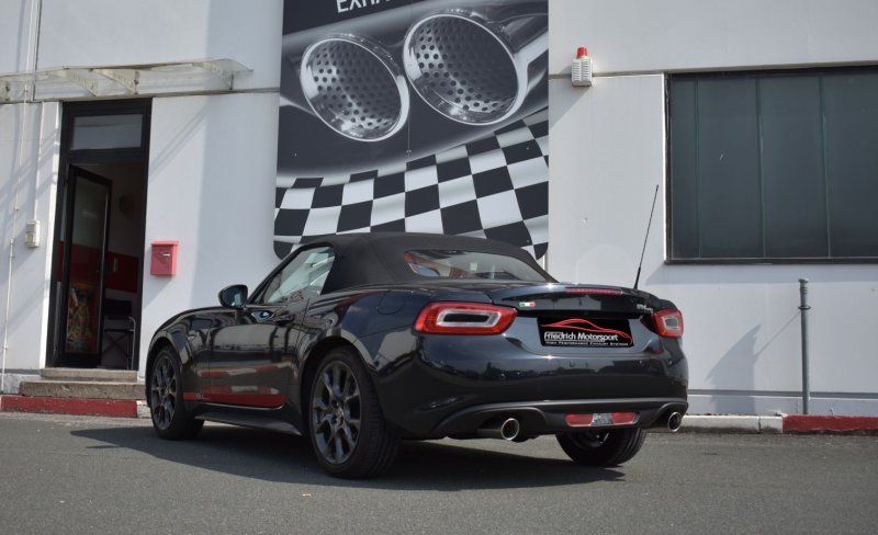 Preview: Friedrich Motorsport Duplex-Sportendschalldämpfer Fiat 124 Spider 974113D-X