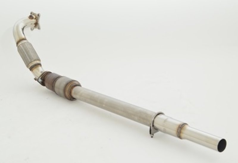 Friedrich Motorsport 76mm Downpipe mit 200 Zellen HJS Sport-Kat. Edelstahl 981032A-X3-DPKAHJS