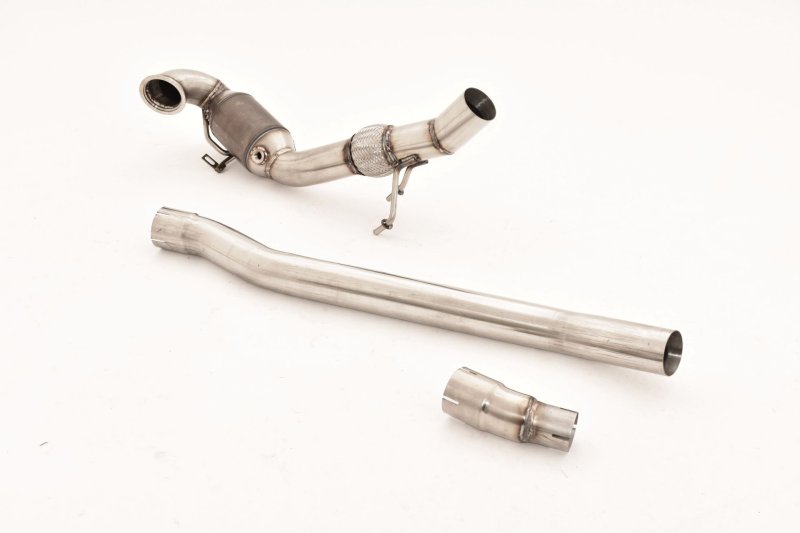 Friedrich Motorsport 76mm Downpipe mit Sport-Kat. Edelstahl 981052T-X3-DPKAHJS