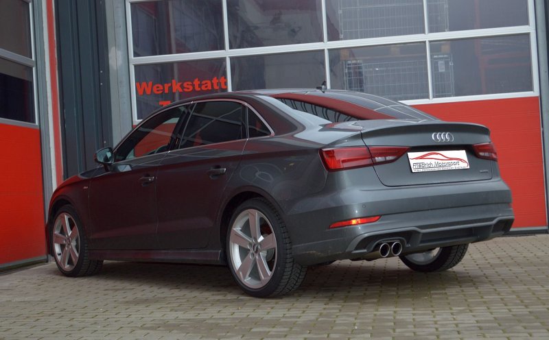 Friedrich Motorsport 76mm Anlage Audi A3 8V Limousine Quattro 981058T-x3-X
