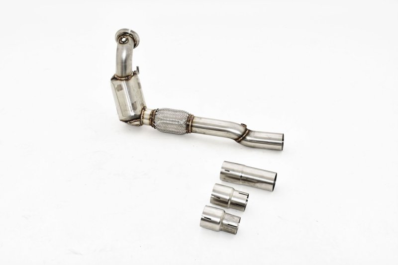 Friedrich Motorsport 63.5mm Downpipe mit Sport-Kat. Edelstahl 981102S-DPKA
