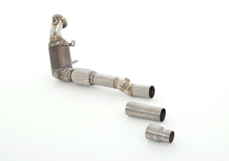 Friedrich Motorsport 63.5mm Downpipe mit Sport-Kat. Edelstahl 981102S-DPKATG