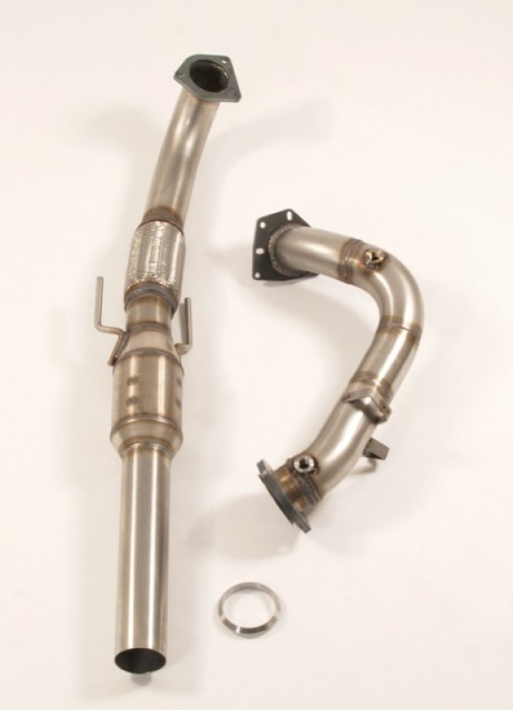 Friedrich Motorsport 3 Zoll (76mm) Downpipe mit Sport-Kat. Edelstahl 981138A-HRTKA