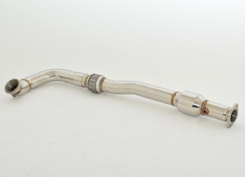 Friedrich Motorsport 3 Zoll (76mm) Downpipe mit Sport-Kat. Edelstahl 981150-HRTKA
