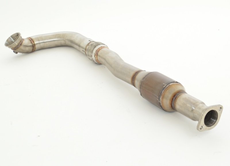 Friedrich Motorsport 76mm Downpipe mit 200 Zellen Sport-Kat. Edelstahl 981150-HRTKATG
