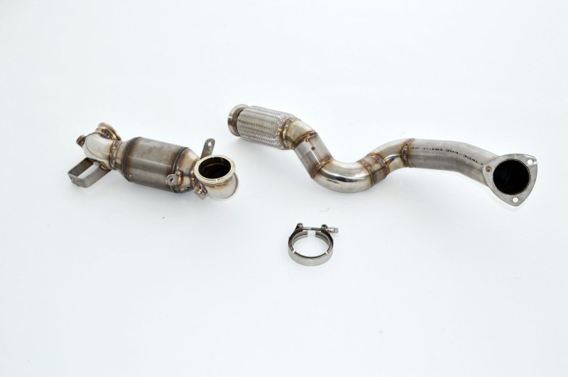 Friedrich Motorsport 76mm Downpipe mit 200 Zellen Sport-Kat. Opel Astra K 981184AT-X3-DPKATG