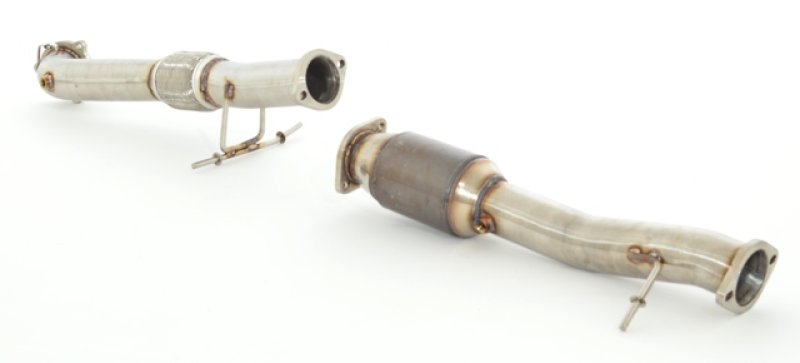 Friedrich Motorsport 76mm Downpipe mit 200 Zellen HJS Sport-Kat. Ford Focus II DA3 ST 981201T-DPKAHJS