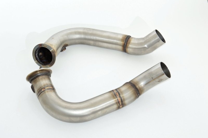 Friedrich Motorsport 76mm Downpipe-Satz Edelstahl 981348-X3-DP