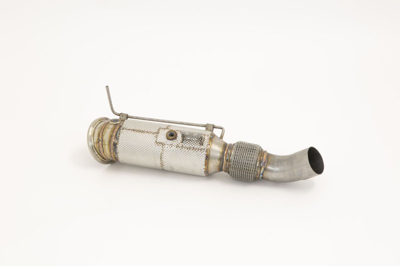 Friedrich Motorsport 114>>>76mm Downpipe mit 200 Zellen HJS Sport-Kat. Edelstahl 981353T-DPKAHJS