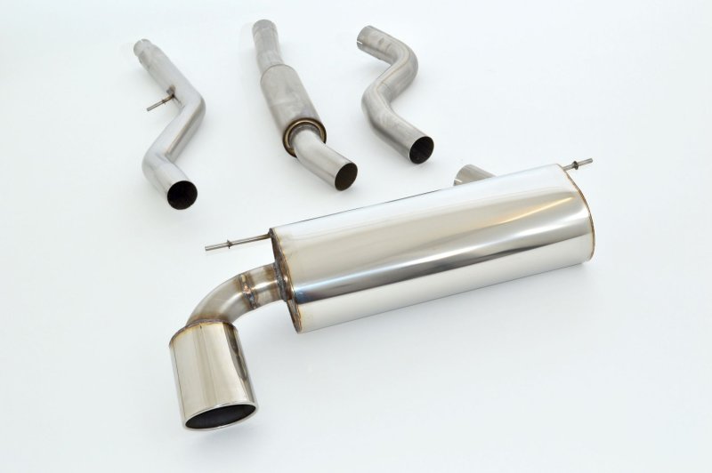 Friedrich Motorsport 76mm Anlage Edelstahl 981367-x3-X