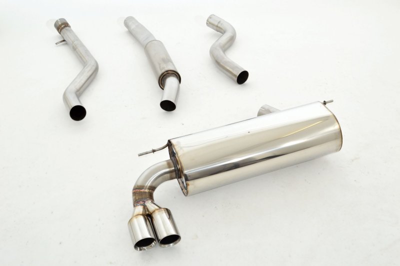 Friedrich Motorsport 76mm Anlage Edelstahl 981367L-x3-X