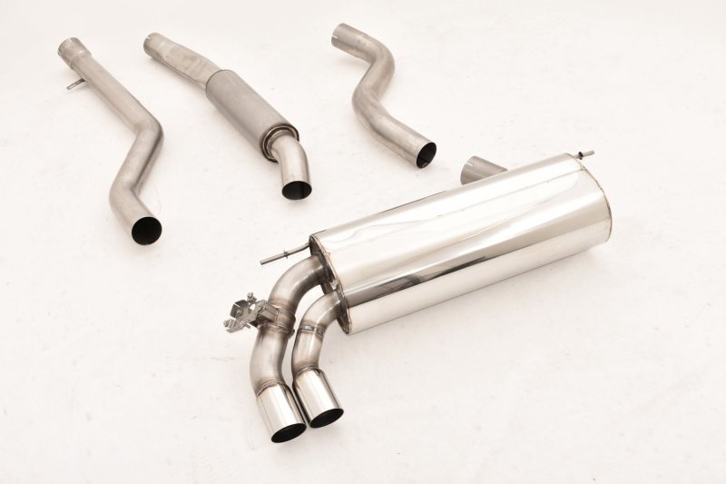 Friedrich Motorsport 76mm Anlage Edelstahl 981368L-x3-X