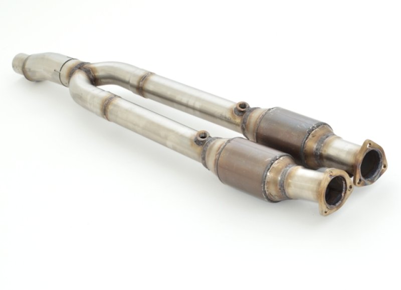 Friedrich Motorsport 2x63.5mm 200 Zellen Sport-Kat. Edelstahl 981425R-X3-KAEU6
