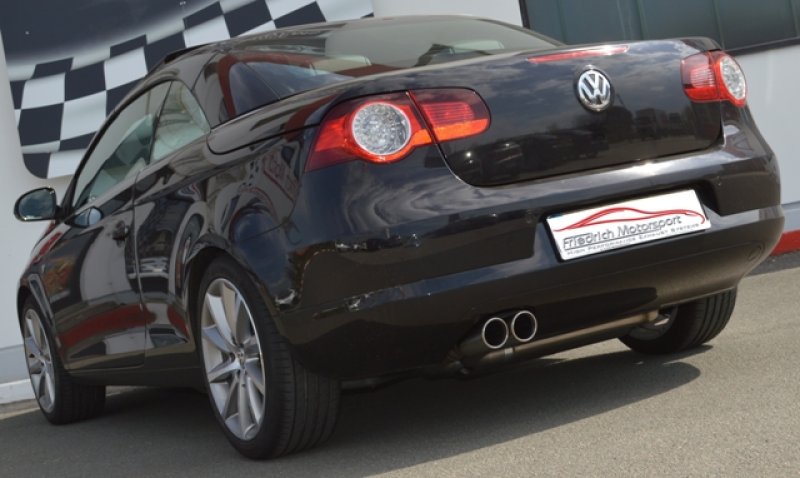 Friedrich Motorsport 76mm Anlage VW EOS 981433T-x3-X