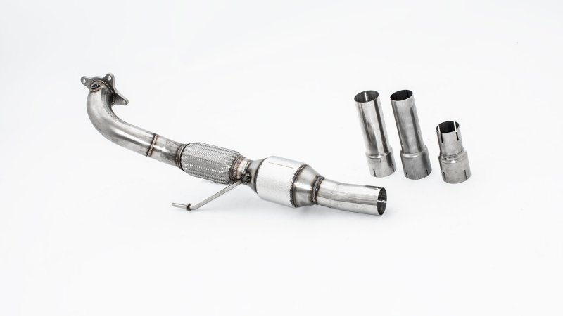 Friedrich Motorsport 76mm Downpipe mit 200 Zellen Sport-Kat. VW Polo 6R WRC 981442TWRC-X3-DPKATG