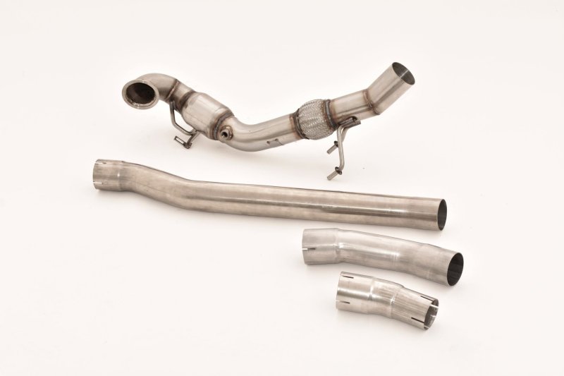 Friedrich Motorsport 76mm Downpipe mit Sport-Kat. Edelstahl 981450R-X3-DPKA