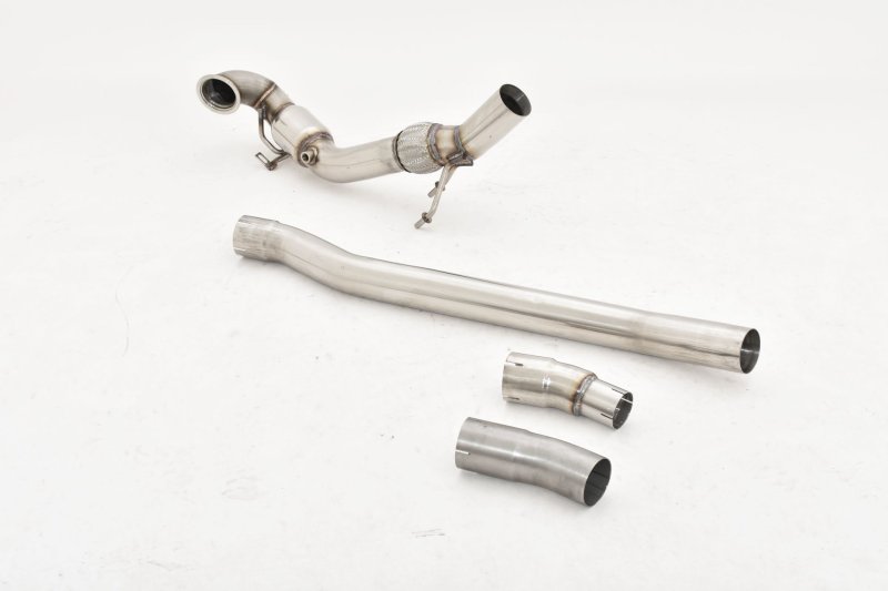 Friedrich Motorsport 76mm Downpipe mit Sport-Kat. Edelstahl 981455-X3-DPKA