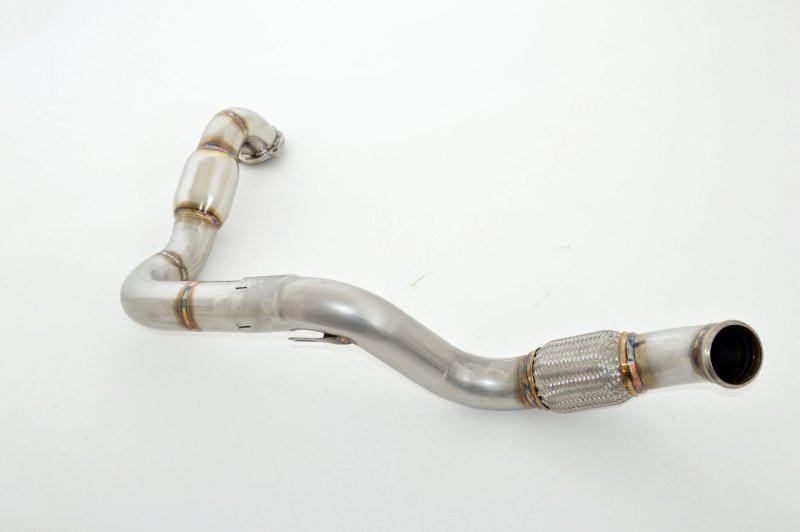Friedrich Motorsport 76mm Downpipe mit Sport-Kat. Edelstahl 981601T-DPKA