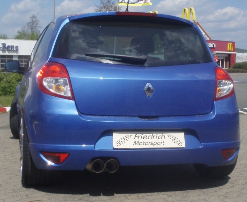 Friedrich Motorsport Gr.A Anlage Renault Clio III GT 981922-X