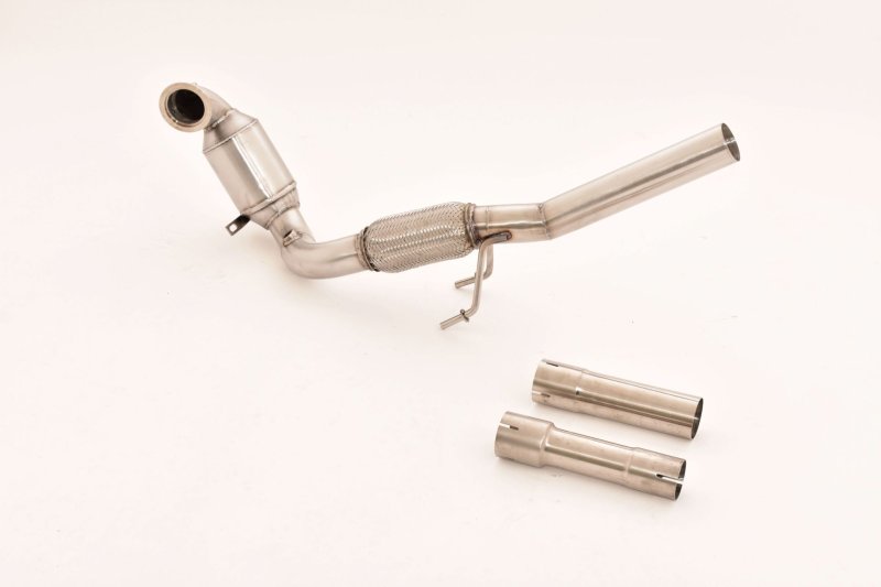 Friedrich Motorsport 63.5mm Downpipe mit Sport-Kat. Edelstahl 982503T-DPKA