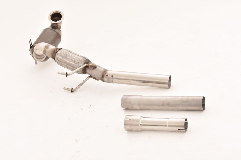 Friedrich Motorsport 63.5mm Downpipe mit Sport-Kat. Edelstahl 982543T-DPKATG