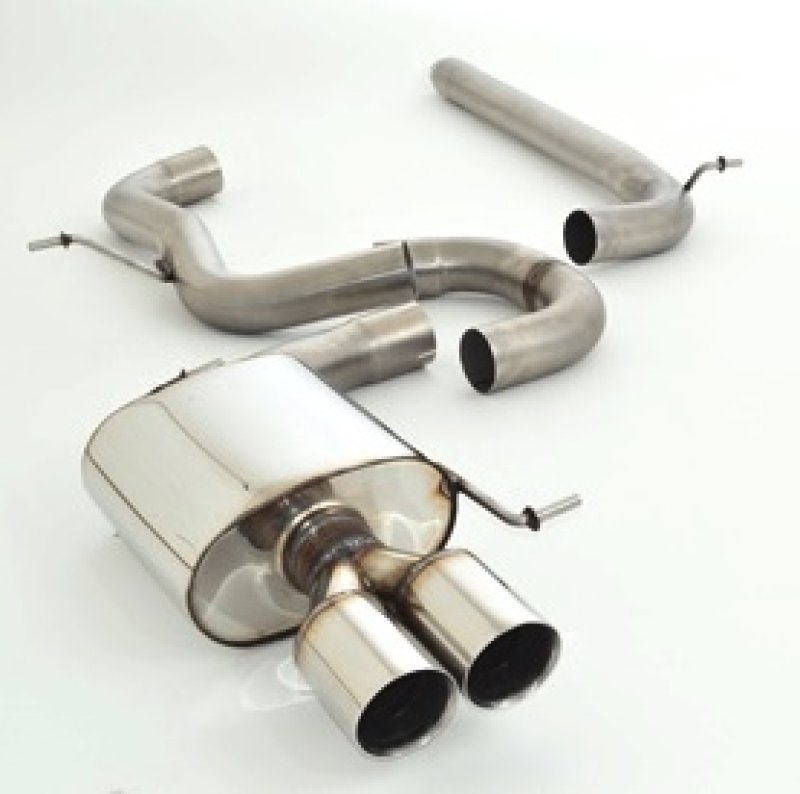 Friedrich Motorsport 76mm Anlage Edelstahl 982711AT-x3-X