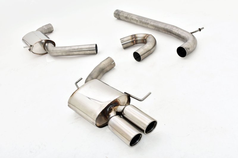 Friedrich Motorsport 76mm Anlage Edelstahl 982711T-x3-X