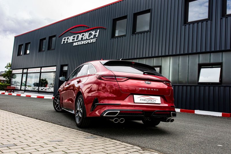Friedrich Motorsport Gr.A Duplex-Anlage KIA ProCeed GT-Line (CD) 990516G-X