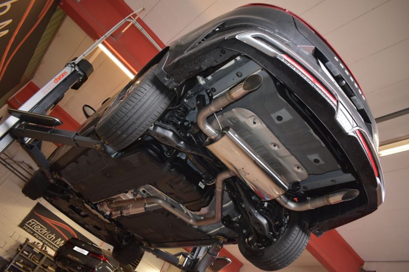 Preview: Friedrich Motorsport Gr.A Duplex-Anlage Edelstahl 990516G