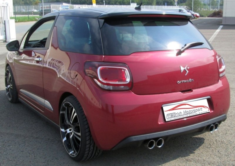 Friedrich Motorsport Gr. A Duplex-Anlage Citroen DS3 990805T-X