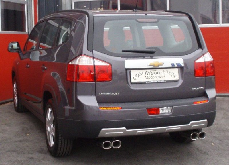 Friedrich Motorsport Gr.A Duplexanlage Chevrolet Orlando 990920A-X