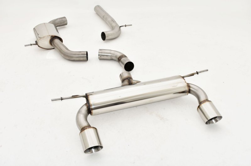 Friedrich Motorsport 76mm Duplex-Anlage Audi TT 8S Frontantrieb 991004AT-x3-X