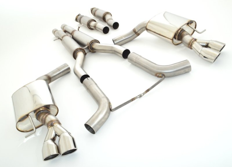 Friedrich Motorsport 2x76mm Duplex-Anlage Audi S6 4F Quattro 991018S-x3-X