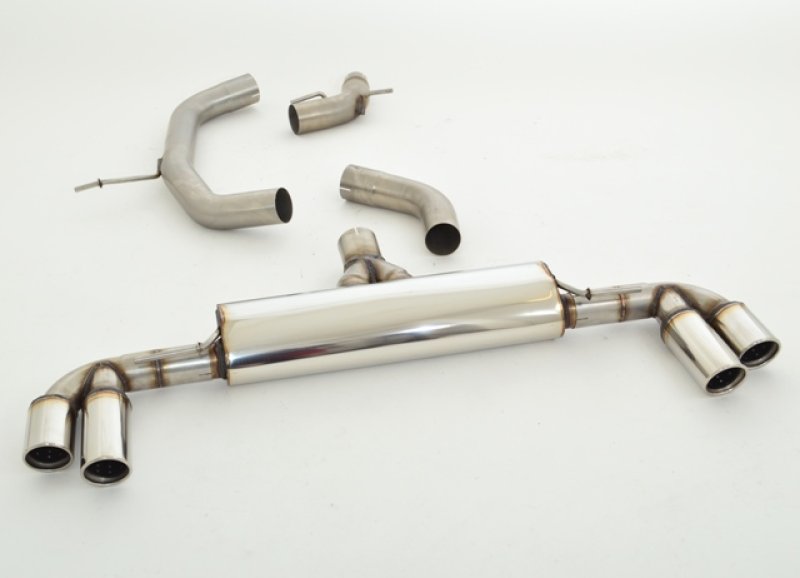 Friedrich Motorsport 76mm Duplex-Anlage Audi TT 8J Frontantrieb 991029-x3-X