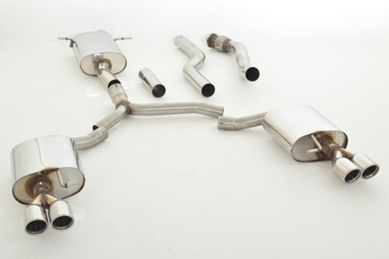 Friedrich Motorsport 76mm Duplex-Anlage Edelstahl 991031SL-x3-X