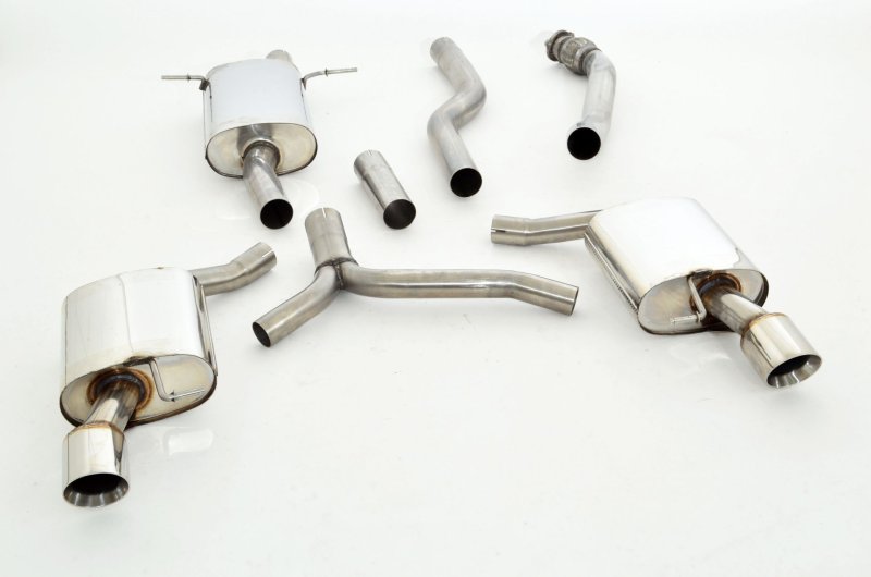 Friedrich Motorsport 76mm Duplex-Anlage Audi A5 B8 Sportback Frontantrieb 991034VL-x3-X