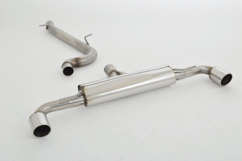 Friedrich Motorsport 76mm Duplex-Anlage Audi TT 8J Quattro 991035-x3-X