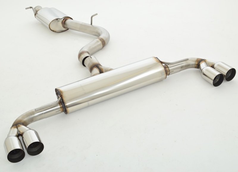 Friedrich Motorsport 76mm Duplex-Anlage Audi TT 8J Quattro 991035A-x3-X
