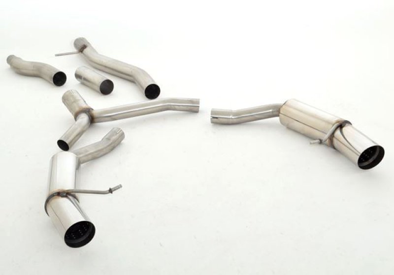Friedrich Motorsport 76mm Duplex-Anlage Audi A5 B8 Sportback Frontantrieb und Quattro 991038AVL-x3-X