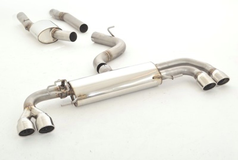 Friedrich Motorsport 76mm Duplex-Anlage mit Klappensteuerung Audi S1 und Sportback 991042SKL-x3-X