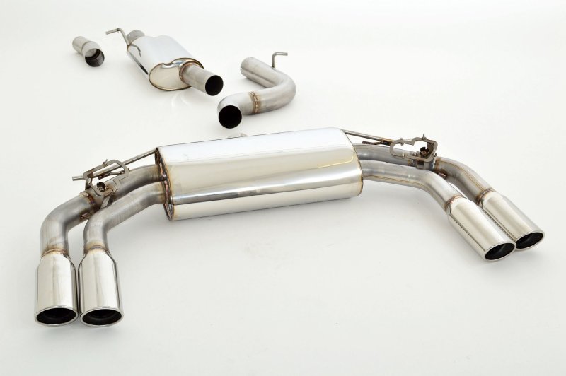Friedrich Motorsport 76mm Duplex-Anlage mit originaler Klappensteuerung Audi S3 8V Limousine Quattro 991058SKL-x3-X
