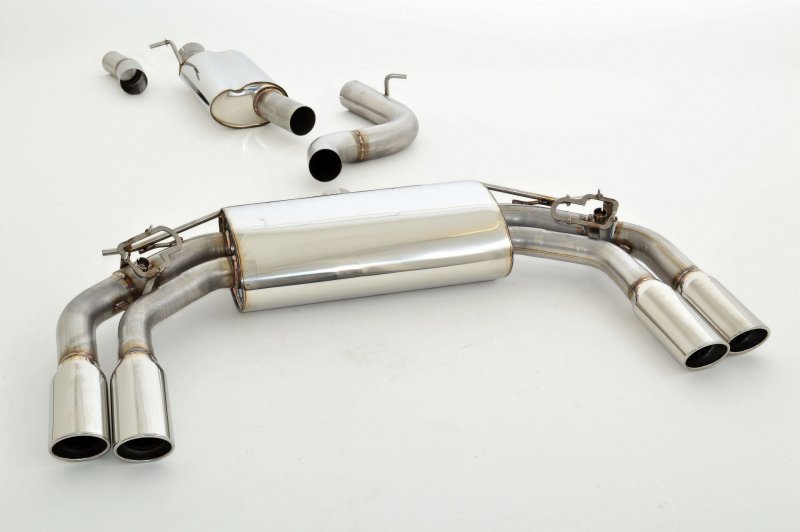 Friedrich Motorsport 76mm Duplex-Anlage mit originaler Klappensteuerung Audi S3 8V Cabrio Quattro 991059SKL-x3-X