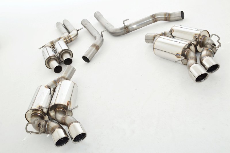 Friedrich Motorsport 2x76mm Duplex-Anlage Edelstahl 991060S-x3-X