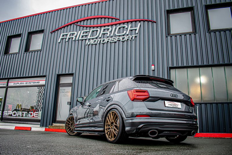 Friedrich Motorsport 76mm Duplex-Anlage Audi Q2 GA Quattro 991071T-X3-X