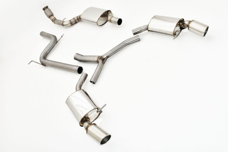 Friedrich Motorsport 76mm Duplex-Anlage Audi A5 B9 (F5/B8) Coupe und Cabrio 991077OT-x3-X