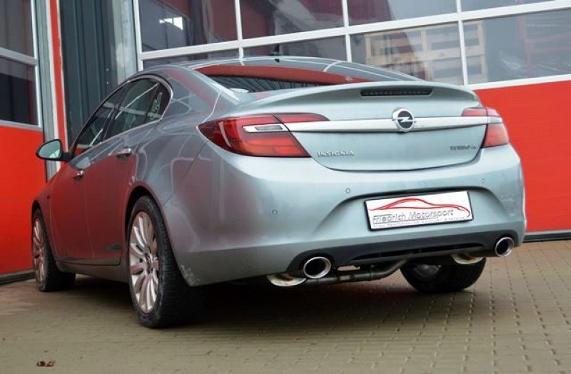 Friedrich Motorsport 76mm Duplex-Anlage Opel Insignia Stufenheck und Fließheck Allrad 991125-x3-X